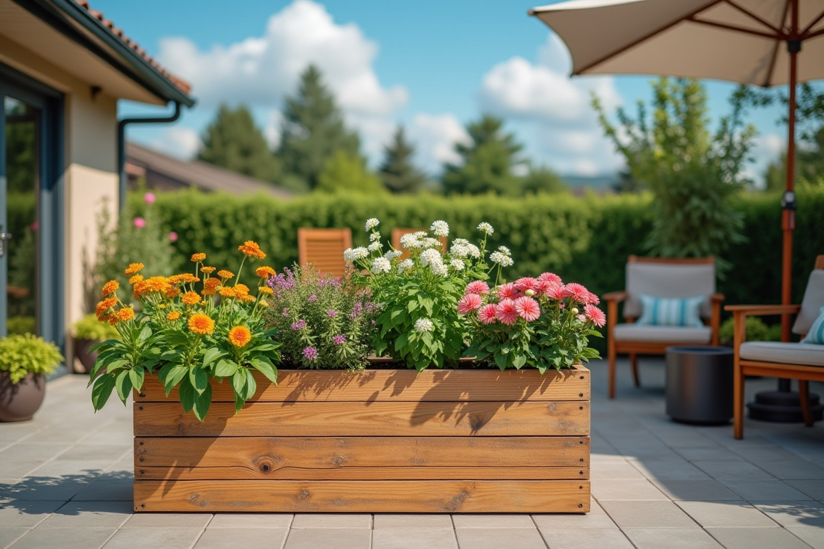 jardinière bois