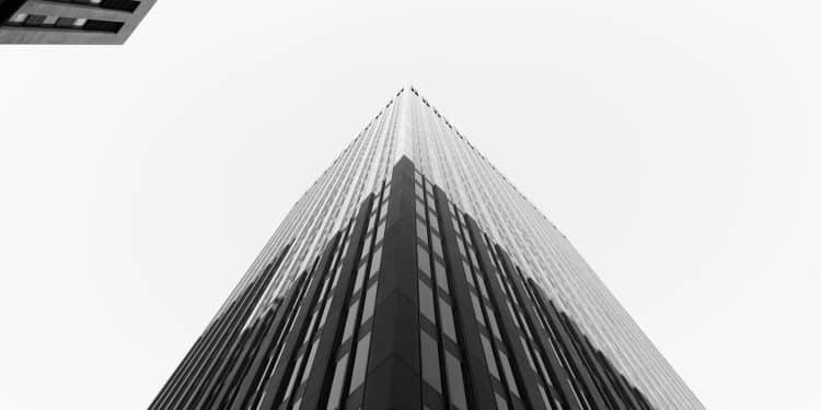 low-angle photography of concrete building