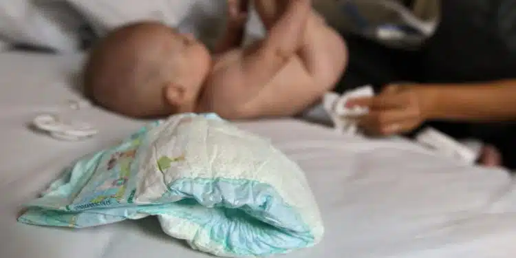 Echantillons de couches Pampers pour bébés