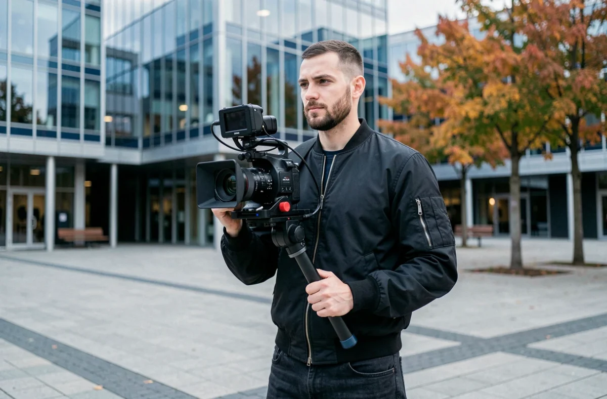 Fava Officiel, vidéaste professionnel filmant en extérieur à Metz