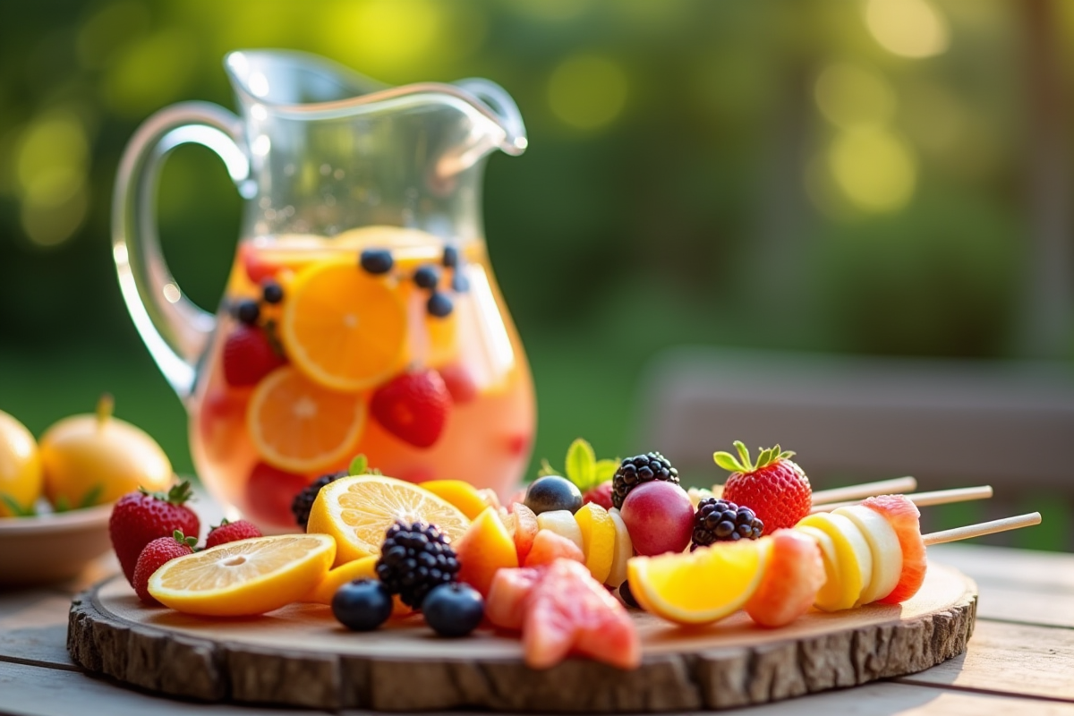 fruits colorés