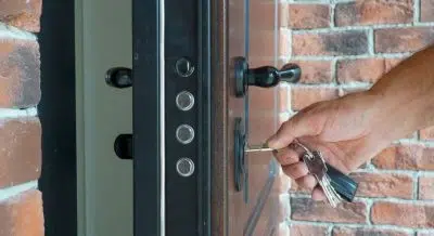 installation d’une porte blindée